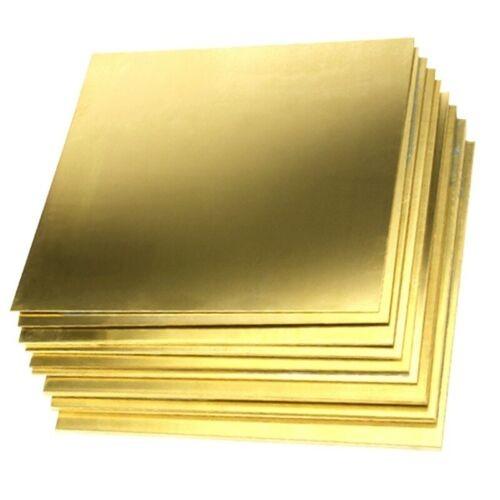 High Quality Yellow Brass Sheet 1mm Accurate Thickness Made In China