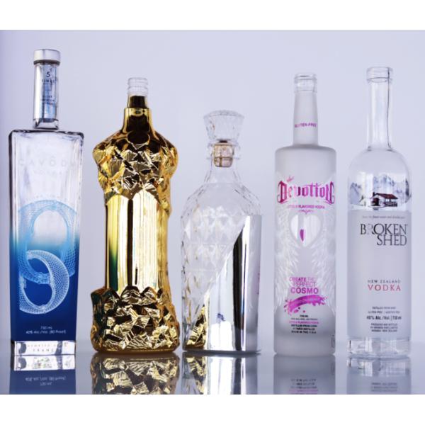 200ml Mini Spirit Bottle Square Oval Rectangle 100ml Liquor Bottle