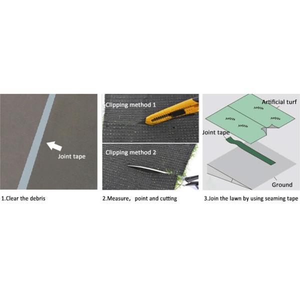 SGS Certificate Artificial Turf Grass Synthetic Carpet Football Court