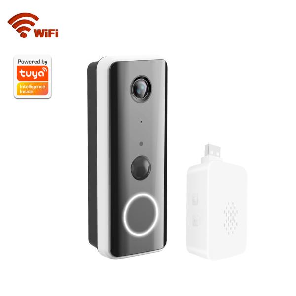 Quality 1080P Smart WIFI Video Doorbell Wireless Video Intercom With Chime 5200mAh Battery for sale