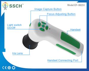 Latest Digital Iris Analysis Digital Usb Camera Alu Case High Resolusion