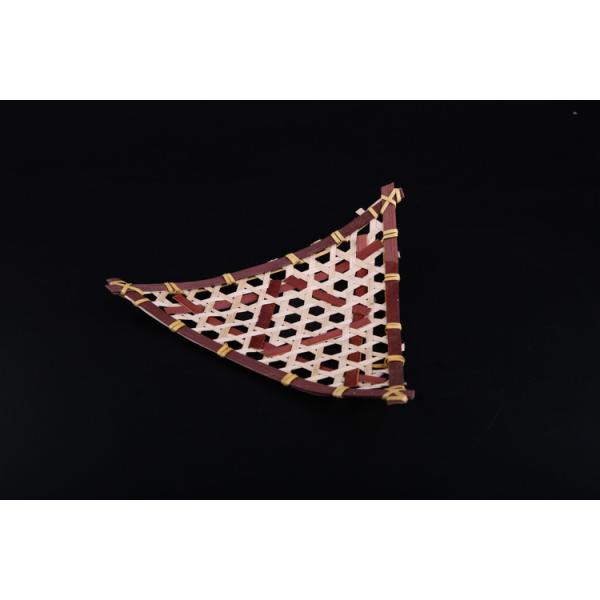 Craft Bamboo Fruit Basket Dust Pan 150*30mm Customized For Gifts