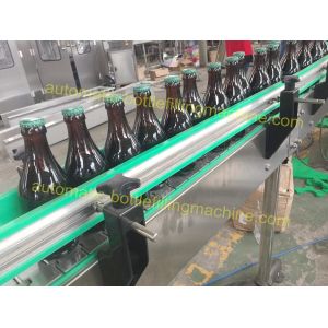 Glass Bottle Automatic Bottle Filling Machine / Beer Bottling Machine Line
