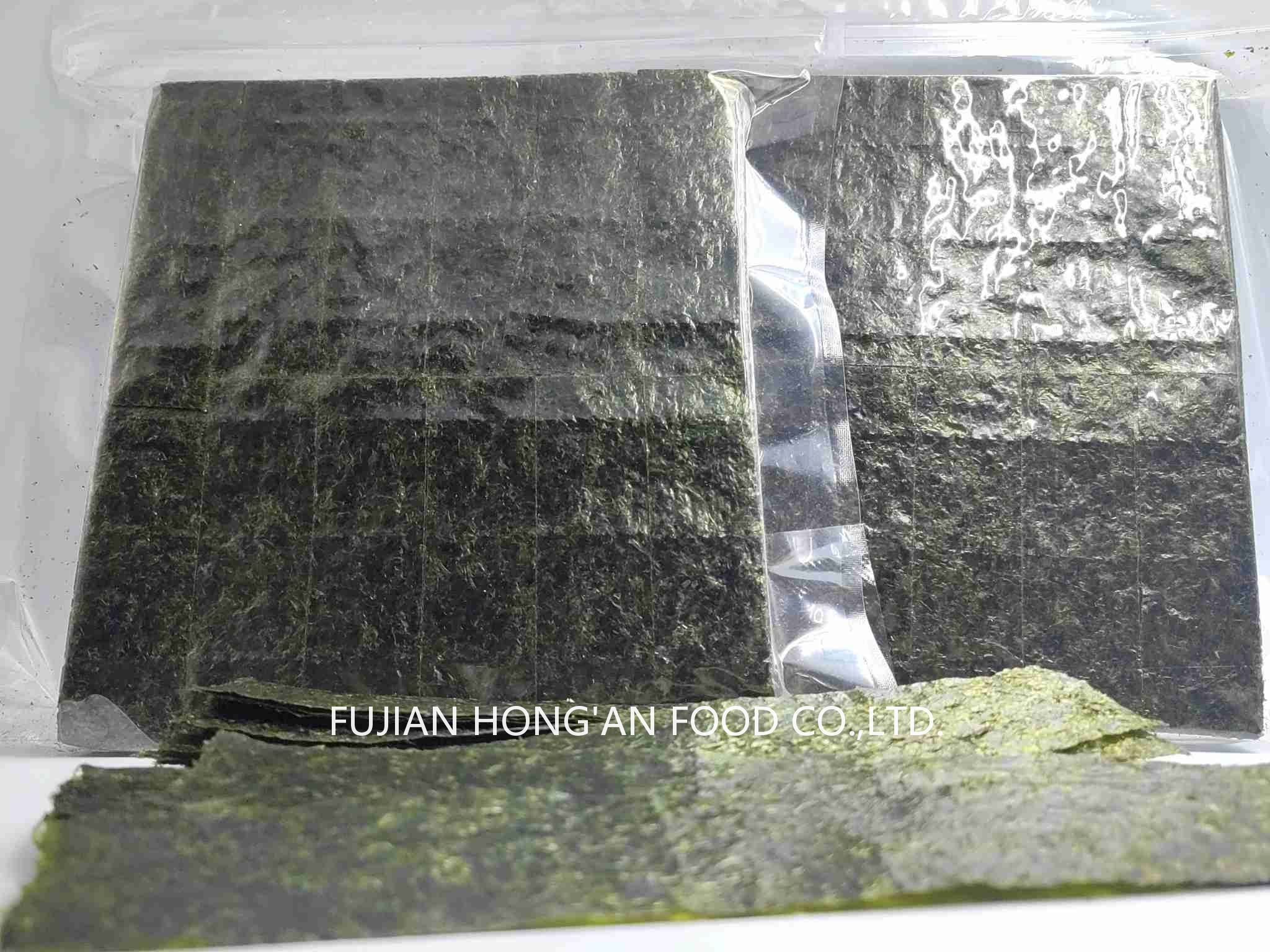 Gold Japanese Roasted Seaweed Hand Roll Sushi Yaki Nori 10PCS Full Sheets Half Sheets