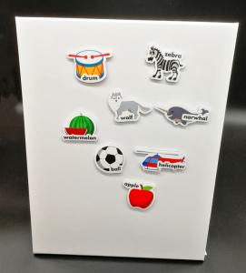 Tabletop Magnetic Dry Erase Whiteboard  15.75'' X 12'' For Kids Painting