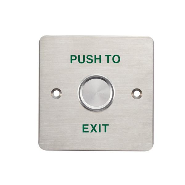 Quality Water Proof Exit Push Button , No Touch Exit Button IP68 Stainless Steel Plate for sale