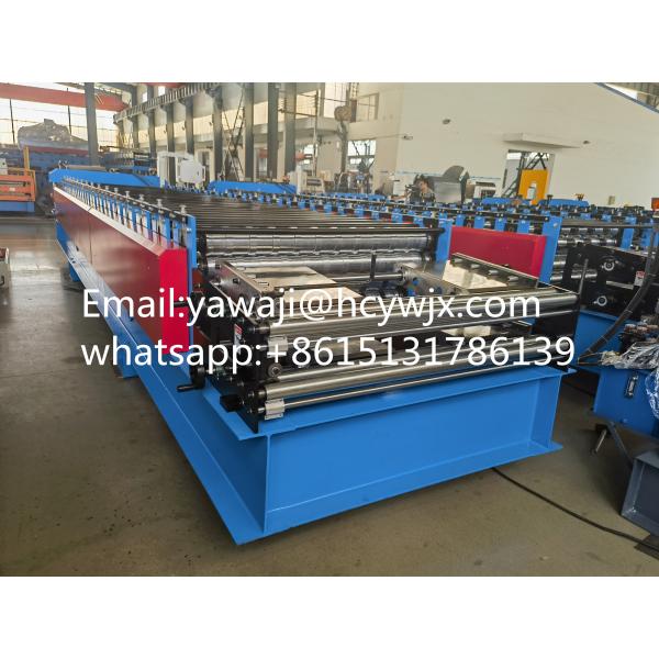 China Metal Corrugated Ibr Zinc Roofing Sheet Double Layer Roll Forming Machine Precision
