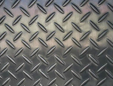 Non Slip Diamond Tread Aluminum Plate Pointer Shape Lightweight 1.0 - 8mm Length