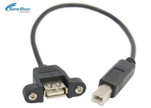 10 N Min Withdraw  USB 2.0 Extension Cable Customized Conductor Size IPC/WHMA-A-620