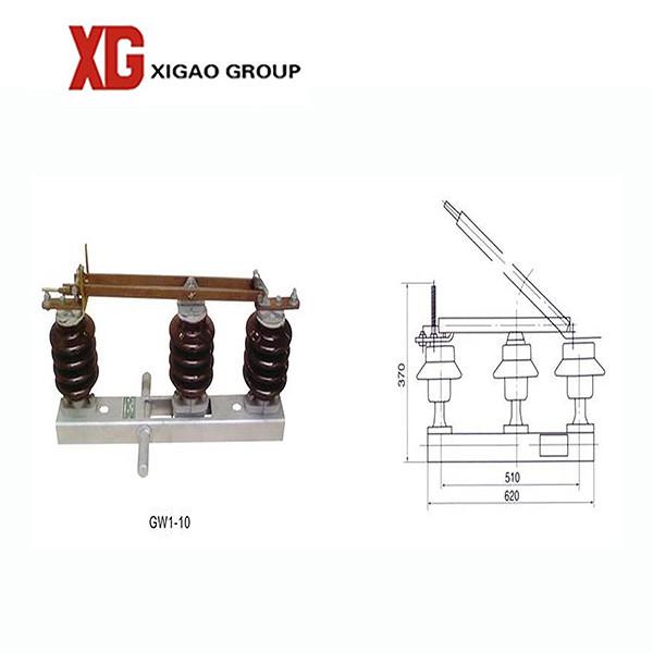 Quality GW1 24kv 12KV 11KV 10KV Automatic Isolator Disconnect Switch for sale