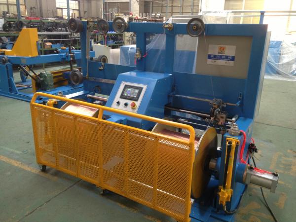 Quality 400 Bobbin Core Wire Rewinding Machine 250m / min Left Hand Direction for sale