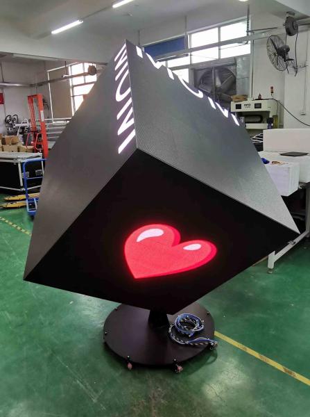 Quality Customized 640x640 Led Cube Screen 6 Sides Showing for sale