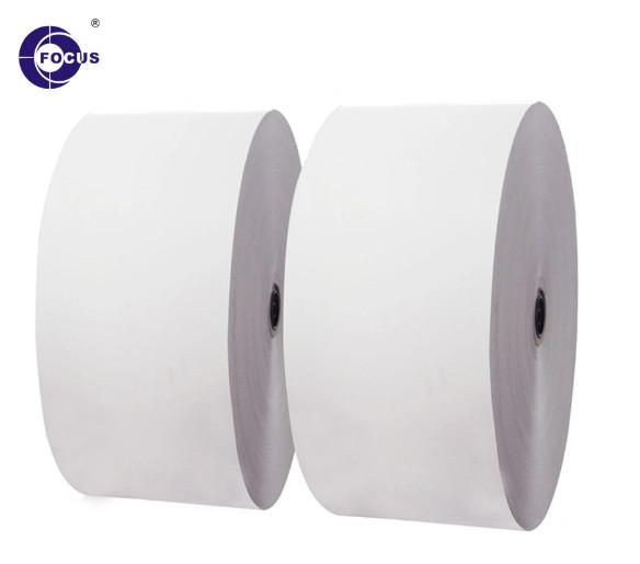 Quality Black Image Thermal Paper Jumbo Roll Chinese Paper 80*60mm for sale