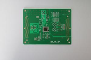 China Green Double Layer PCB 1.6MM Thickness Electronics High Frequency Circuit Board wholesale