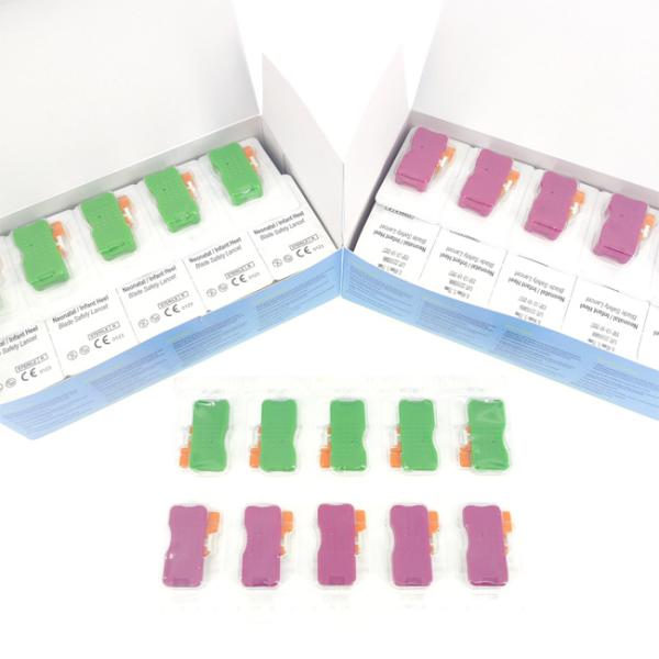 Sterile Newborn Heel Incision Device with Micro Surgical Blade