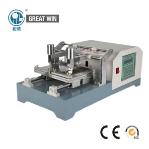China LCD Display Electronic Crockmeter , Leather And Textile Crocking Meter wholesale