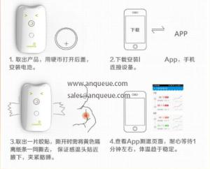 Bluetooth thermometer,smart sensor infrared thermometer,baby instant thermometer