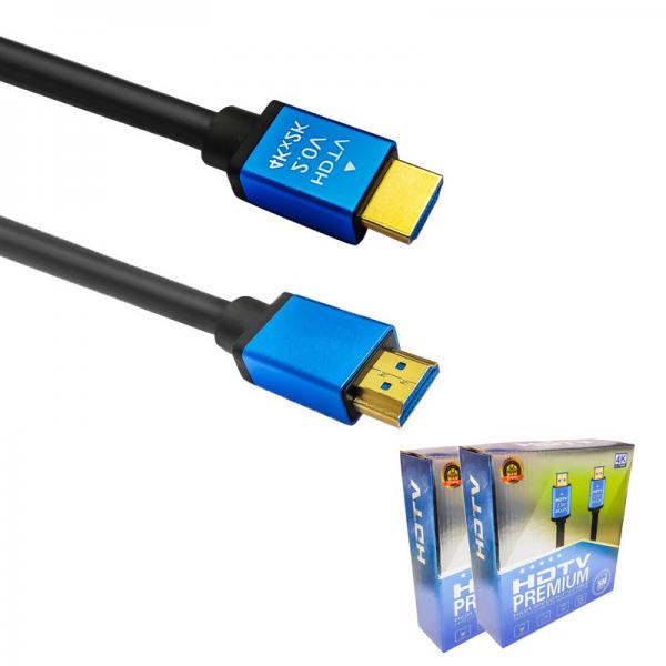 1.5M OD 8.0MM HDMI 30Hz HD Video PC To TV Cable