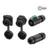 Buy cheap Plastic Multi Core Waterproof Data Connector IP68 Male Female Connector from wholesalers