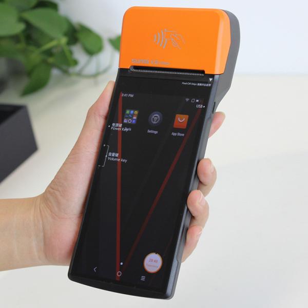 Quality 4G NFC Touch Screen Handheld Pda Devices With Barcode Scanner for sale
