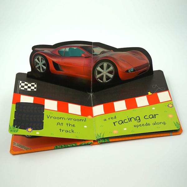 CMYK Coloring Book Printing Service Childrens Pop Up Book With Spreads 210mmx297mm