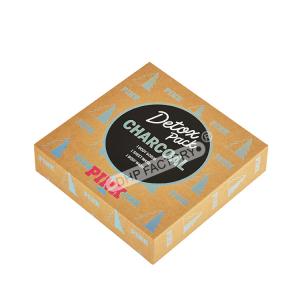 China Personalized Brown Paper Gift Boxes With Colorful Printing Pattern wholesale