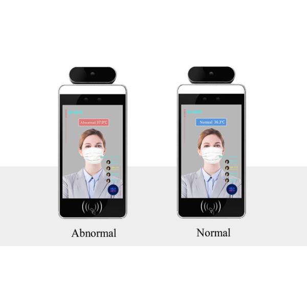 IPS LCD Screen Face Recognition Thermometer Wireless Contactless