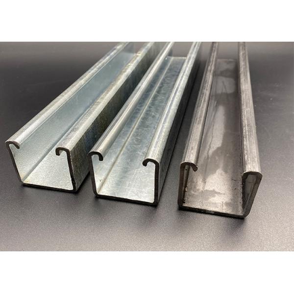Parallel Plunge Unistrut Strut C Channel 41x21 Stainless Steel Strut Q235