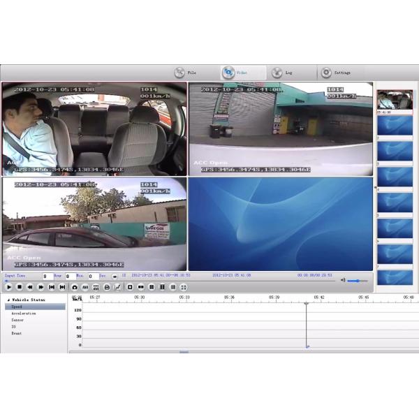 Excavator Real Time 4ch 720P AHD Mobile Digital Video Recorder