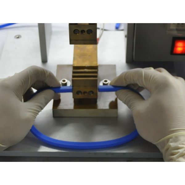 Precise Temperature Controlled Silicone Ring Heat Bond Press Machine