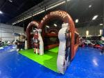 Interactive Carnival Game Double Lane Axe Throw Inflatable Axe Throwing For