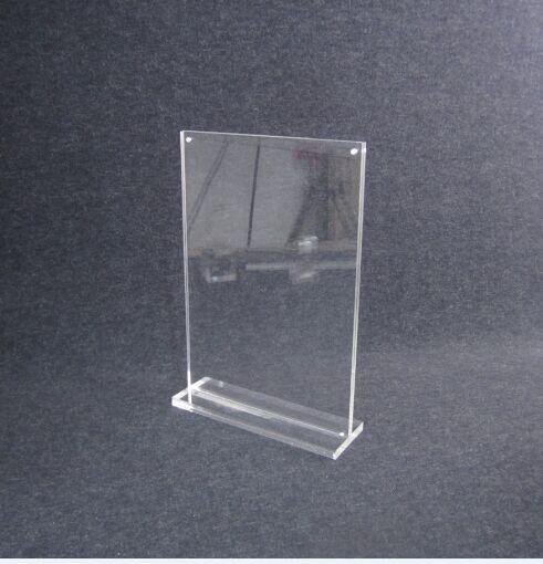 Quality COMER Acrylic Display Sheet Board Panel stand for Inserts Tag Brochure, Leaflet, Catalog for sale