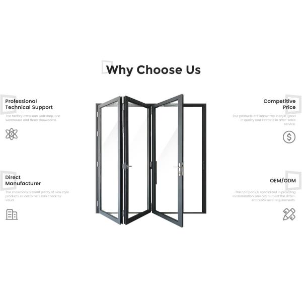 folding glass doors