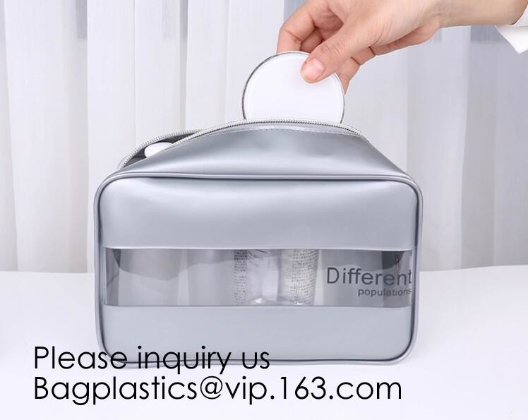 Custom Clear Pvc Lady Handbag Set Transparent Beach Tote Bag With Inner Pouch,Shoulder Tote Holographic PVC Beach Bag