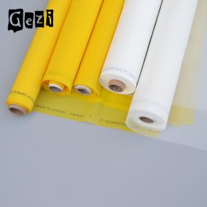 China Acid Resistance Monofilament Silk Screen Mesh ISO 9000 Polyester Printing Mesh wholesale