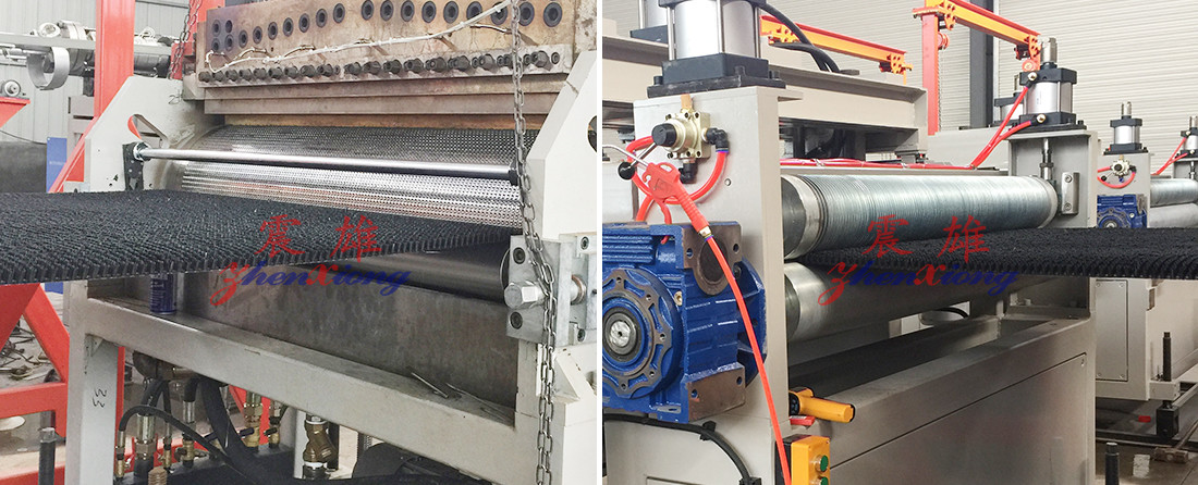 PLC Control Automatic Plastic Sheet Extrusion Line Car Fenders 18M Sheet Extrusion Machine
