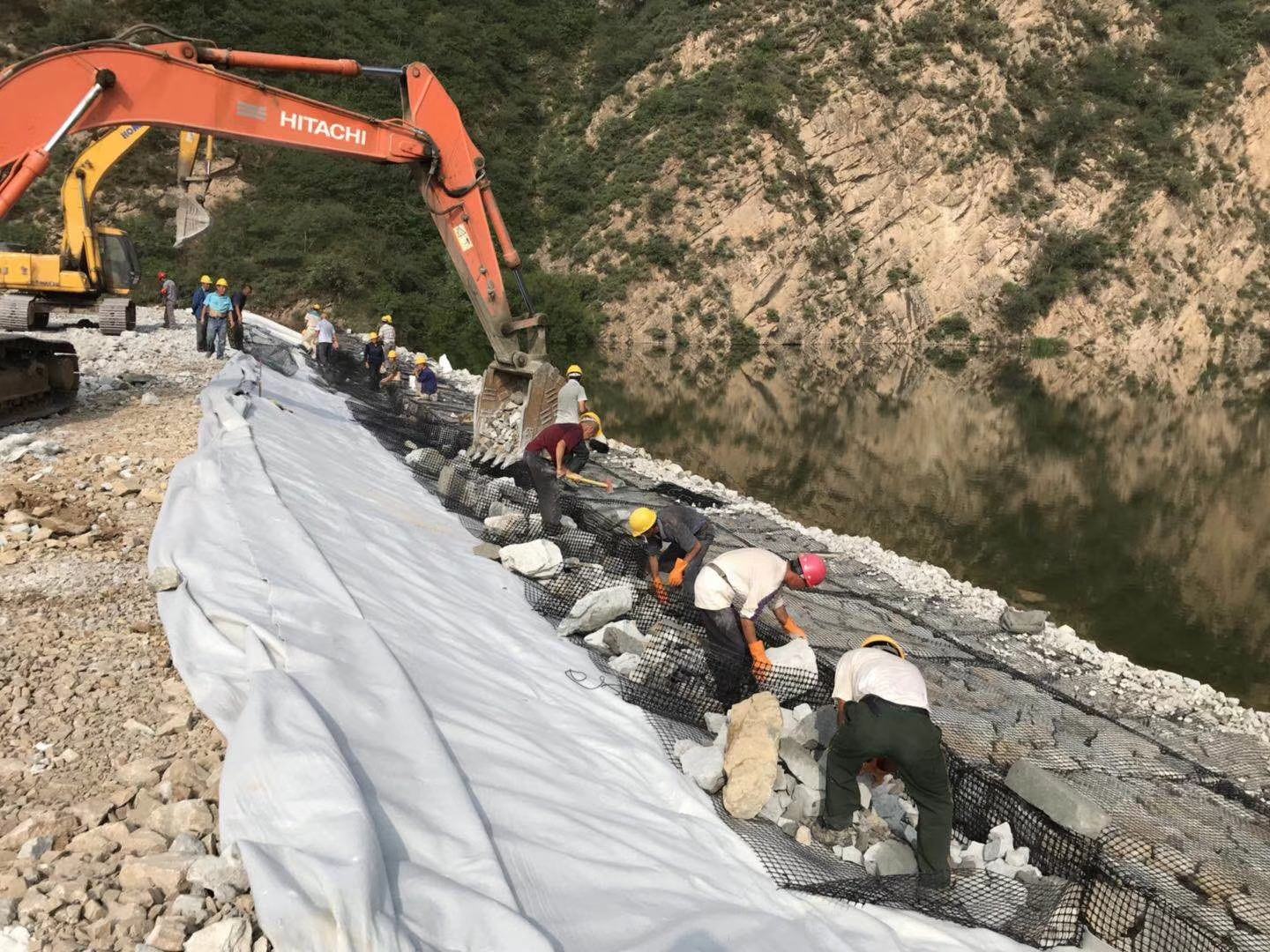 Geogrids for Driveway Road Reinforcement Retaining Wall Plastic Bia-xial Geogrid