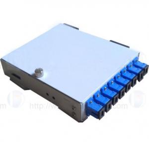 China White Color 8 port FTTH terminal box metal shell uesed in end termination of buildings wholesale