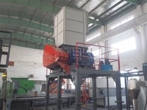 PP PE Plastic Film Granulator 300kg H Plastic Pet Bottle Crushing Machine