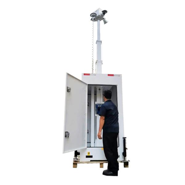 Quality Mobile Surveillance Towers For Construction Site Monitoring Solutions for sale