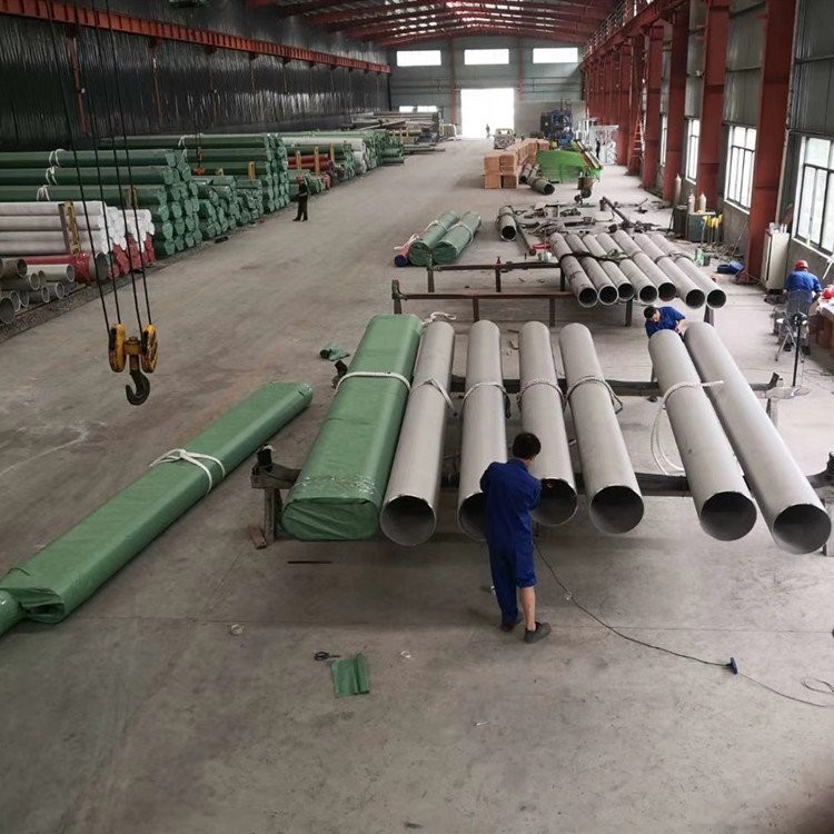 Construction 4K Finished 304H Stainless Steel Pipe 19mm 2205 DIN JIS GB
