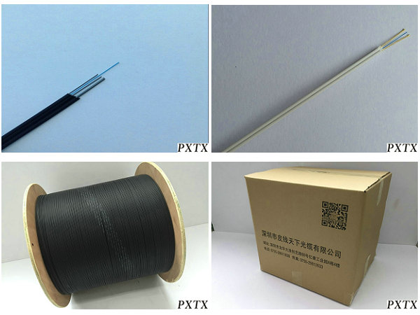 ftth drop cable 2core 3 steel
