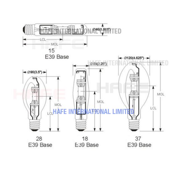 High Lumens Electrical Lighting Accessories , Metal Halide Led Replacement Lamps