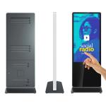 43 inch floor standing touch screen lcd kiosk display totem all in one pc