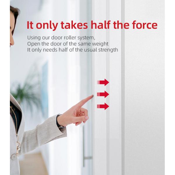 8.5cm*11cm Sliver Soft Close Sliding Wardrobe Door Rollers for Easy Installation