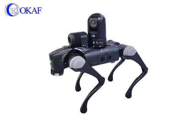 Quality Intelligence HD AI Camera Security Quadruped Robot Dog for sale