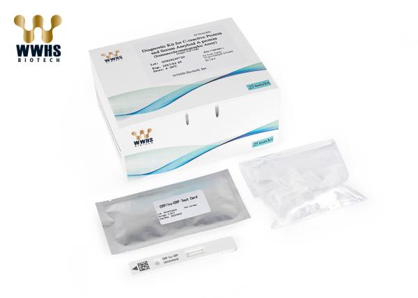 Quality CRP Rapid POCT Test Kit 3000 Tests/Day High Sensitivity 20T Package for sale