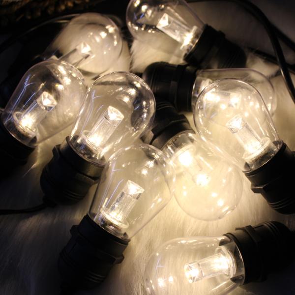 Heavy Duty RGBW Outdoor Bulb String Lights Garden Festoon Lights