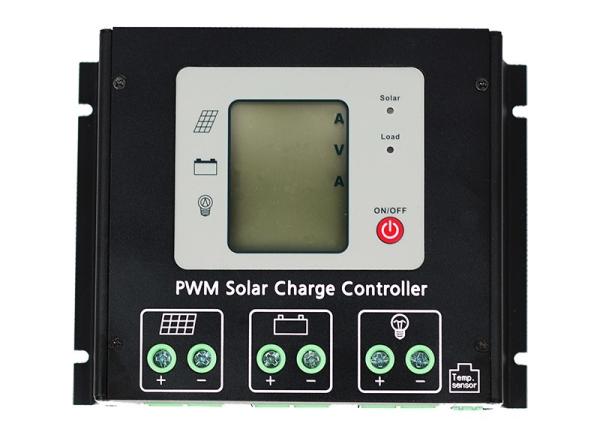 Quality 12V / 24V PWM Solar Charge Controller , Solar System Charge Controller Dual Period Design for sale