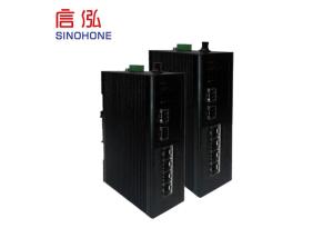 China Secure PTN 2 Port Ethernet Switch , Stable Fiber Optic Cable Connect Switch wholesale